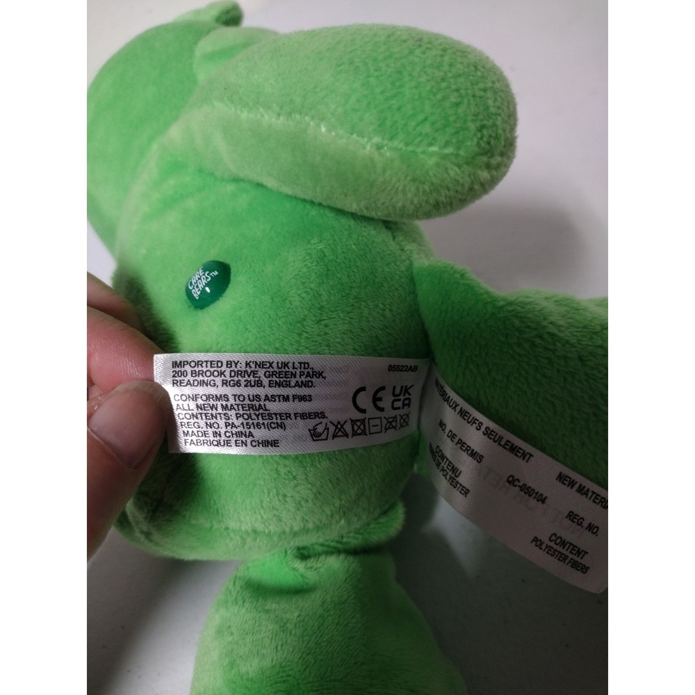 Care Bears Good Luck Bear Stuffed Plush Green 10" - Picture 4 of 5